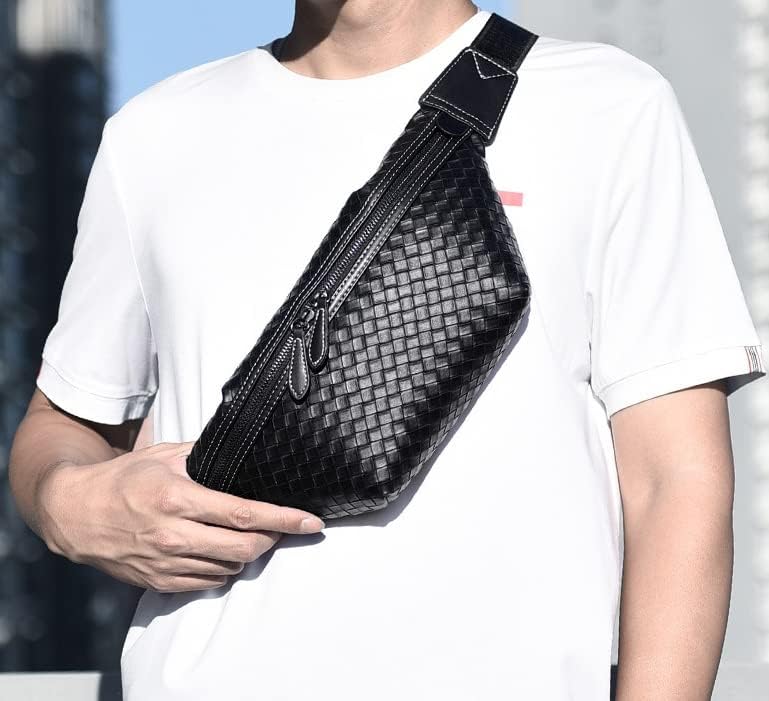 Amazon | [cmy select] 編み込みバッグメンズ バッグ メンズウエスト